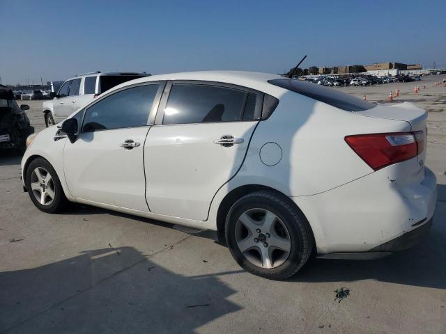 KNADM4A37D6131092 - 2013 KIA RIO LX WHITE photo 2