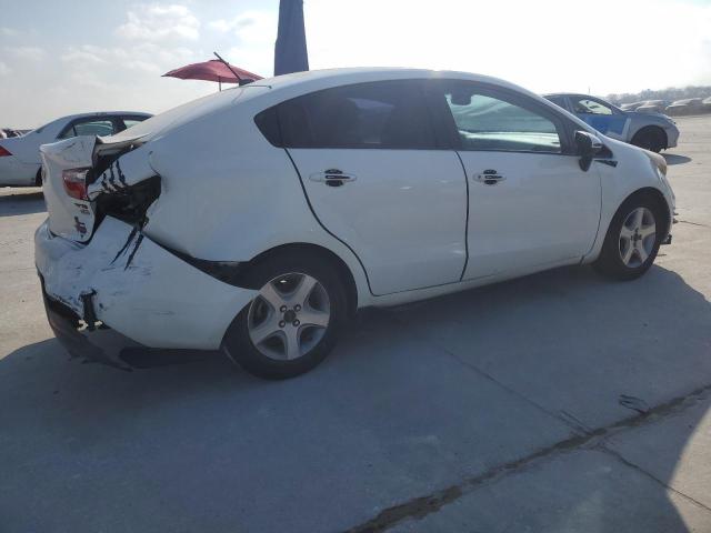 KNADM4A37D6131092 - 2013 KIA RIO LX WHITE photo 3
