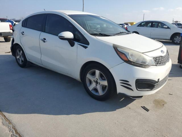 KNADM4A37D6131092 - 2013 KIA RIO LX WHITE photo 4