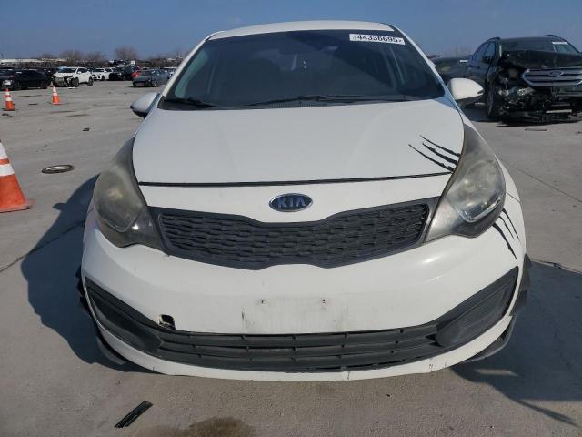 KNADM4A37D6131092 - 2013 KIA RIO LX WHITE photo 5