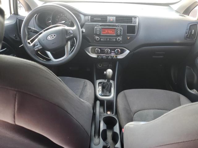 KNADM4A37D6131092 - 2013 KIA RIO LX WHITE photo 8