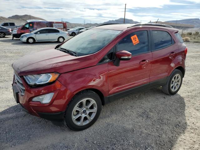 MAJ3S2GE0LC318584 - 2020 FORD ECOSPORT SE RED photo 1