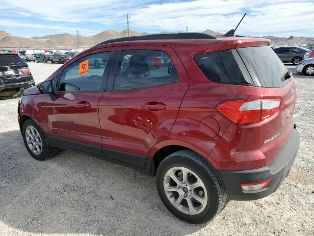 MAJ3S2GE0LC318584 - 2020 FORD ECOSPORT SE RED photo 2