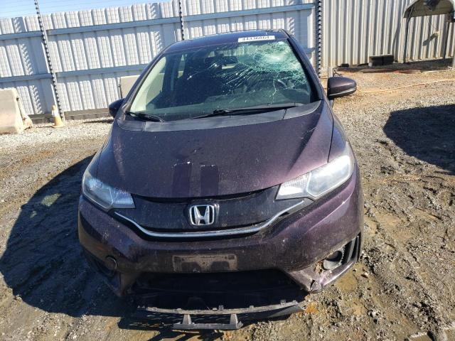 JHMGK5H78HS010426 - 2017 HONDA FIT EX PURPLE photo 5