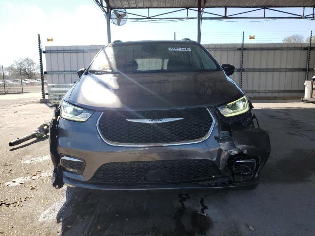 2C4RC1BG9NR134274 - 2022 CHRYSLER PACIFICA TOURING L GRAY photo 5