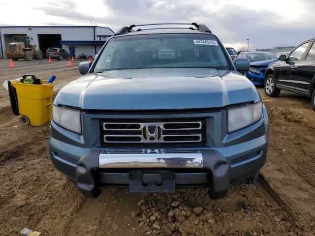 2HJYK16586H519688 - 2006 HONDA RIDGELINE RTL BLUE photo 5