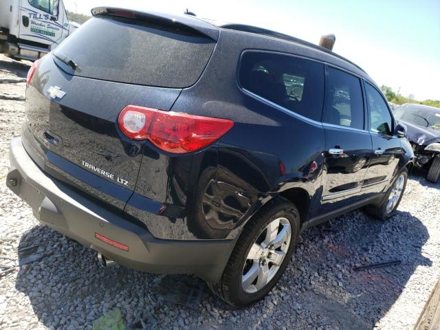 1GNLRHED1AS102949 - 2010 CHEVROLET TRAVERSE LTZ BLUE photo 3