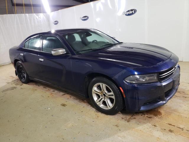 2C3CDXBG7FH848213 - 2015 DODGE CHARGER SE BLUE photo 4