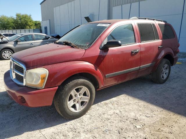 1D4HD48N56F190563 - 2006 DODGE DURANGO SLT RED photo 1