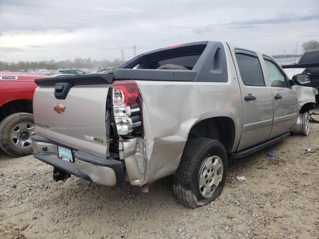 3GNEC12049G178347 - 2009 CHEVROLET AVALANCHE C1500  LS GOLD photo 3