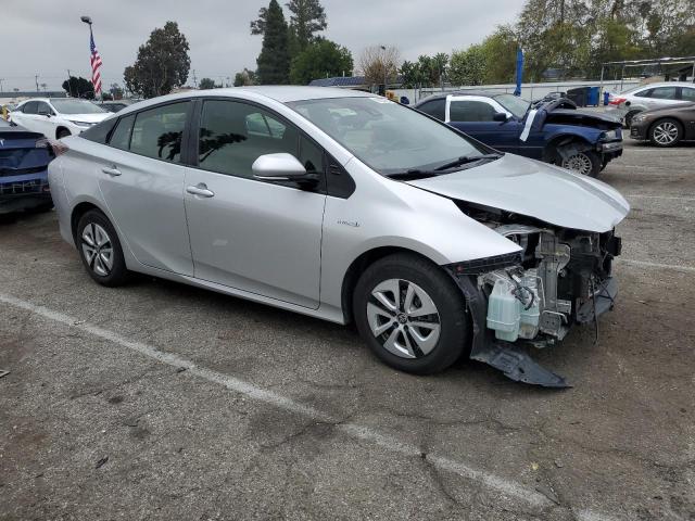 JTDKARFU1H3044345 - 2017 TOYOTA PRIUS SILVER photo 4