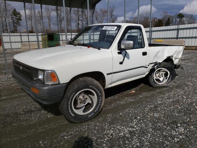 4TARN81AXNZ007552 - 1992 TOYOTA PICKUP 1/2 TON SHORT WHEELBASE STB WHITE photo 1