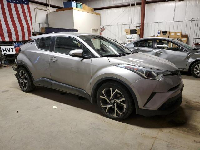 NMTKHMBX2JR028415 - 2018 TOYOTA C-HR XLE SILVER photo 4