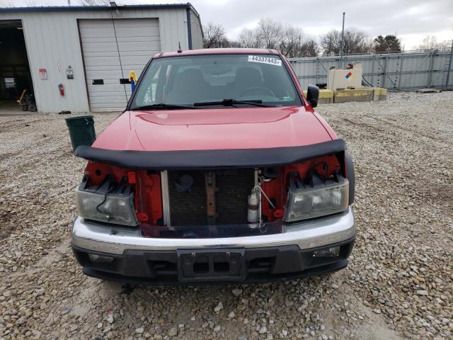 1GCDT136258214186 - 2005 CHEVROLET COLORADO RED photo 5