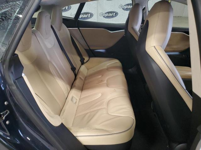 5YJSA1H2XEFP64240 - 2014 TESLA MODEL S BLUE photo 10