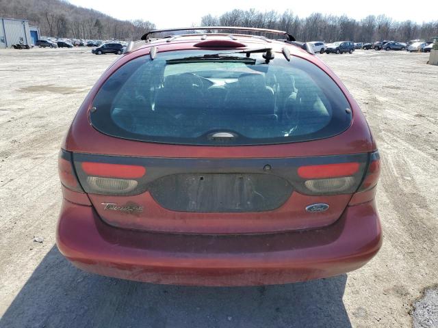 1FAFP58S6XA170284 - 1999 FORD TAURUS SE COMFORT RED photo 6