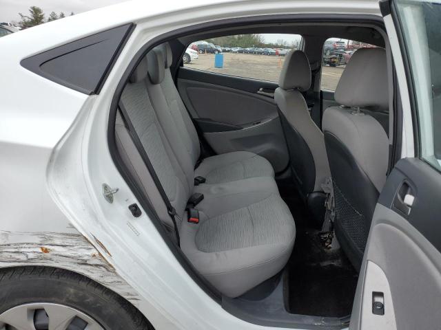 KMHCT4AE6GU084622 - 2016 HYUNDAI ACCENT SE WHITE photo 10