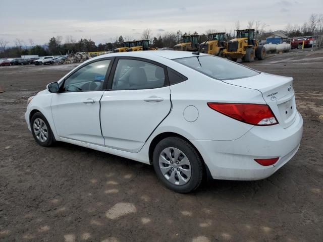 KMHCT4AE6GU084622 - 2016 HYUNDAI ACCENT SE WHITE photo 2