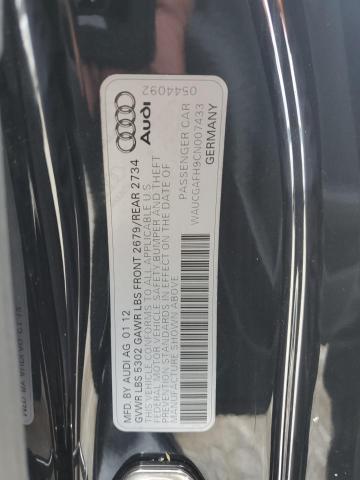 WAUCGAFH9CN007433 - 2012 AUDI S5 PREMIUM PLUS 石墨色 照片 12