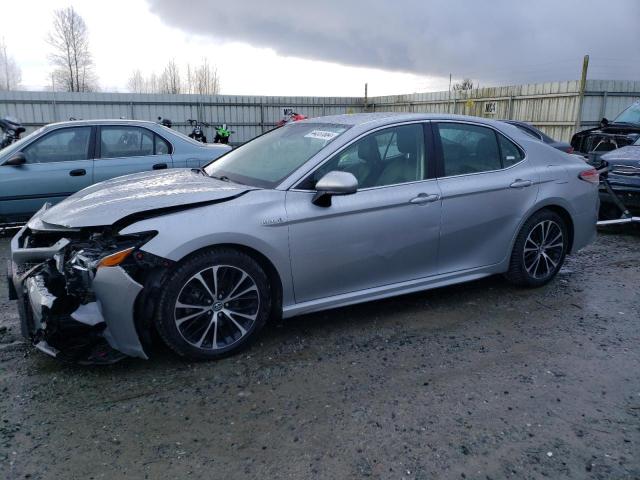 4T1B21HK0KU010405 - 2019 TOYOTA CAMRY HYBRID SILVER photo 1