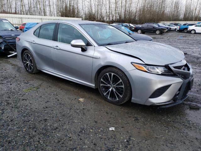 4T1B21HK0KU010405 - 2019 TOYOTA CAMRY HYBRID SILVER photo 4