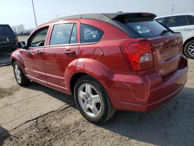 1B3HB48A59D135998 - 2009 DODGE CALIBER SXT RED photo 2