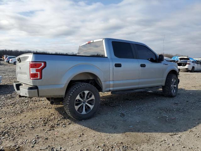 1FTEW1E48LKE92405 - 2020 FORD F150 SUPERCREW SILVER photo 3