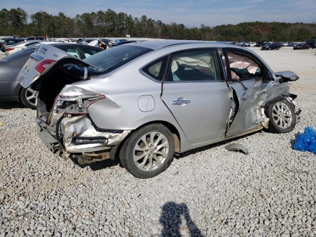 3N1AB7AP4KL611466 - 2019 NISSAN SENTRA S SILVER photo 3