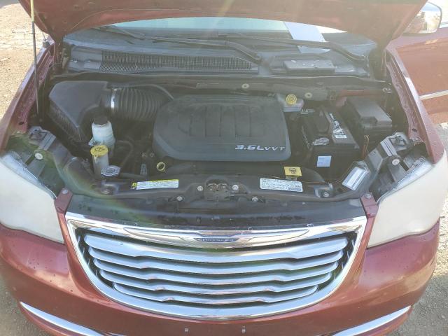 2C4RC1CG8DR537739 - 2013 CHRYSLER TOWN & COU TOURING L RED photo 12