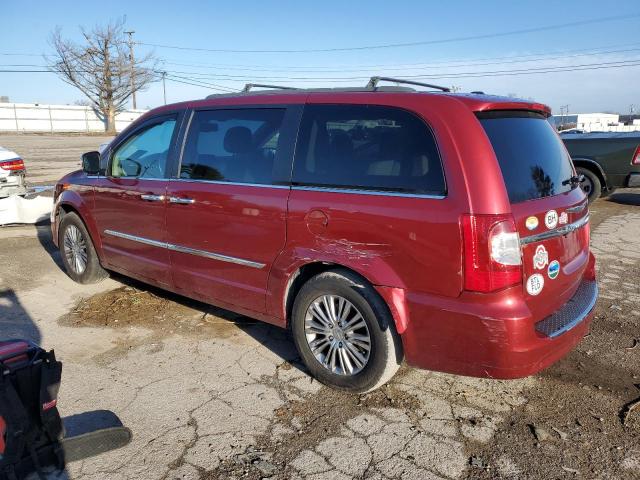 2C4RC1CG8DR537739 - 2013 CHRYSLER TOWN & COU TOURING L RED photo 2