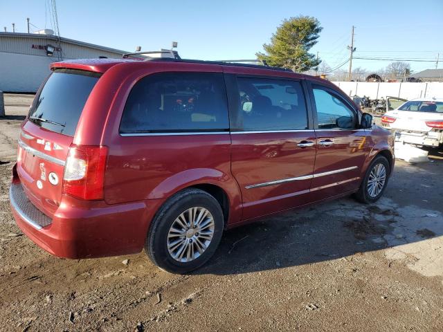 2C4RC1CG8DR537739 - 2013 CHRYSLER TOWN & COU TOURING L RED photo 3