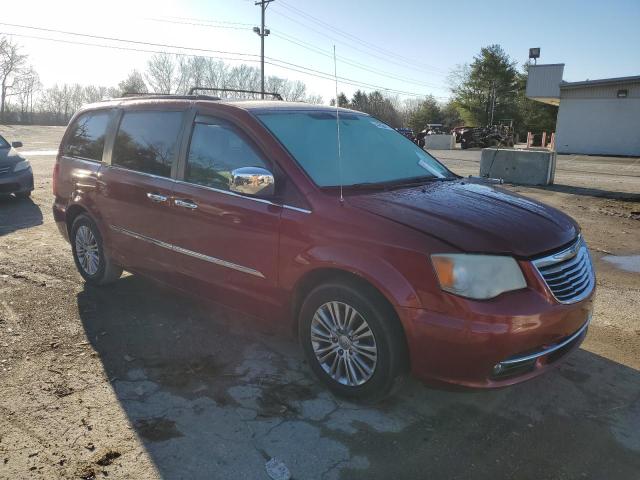 2C4RC1CG8DR537739 - 2013 CHRYSLER TOWN & COU TOURING L RED photo 4