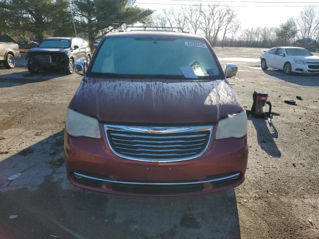 2C4RC1CG8DR537739 - 2013 CHRYSLER TOWN & COU TOURING L RED photo 5