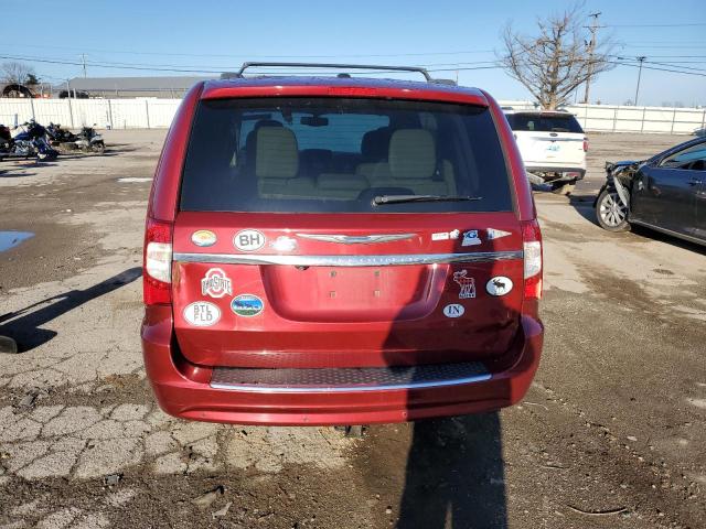 2C4RC1CG8DR537739 - 2013 CHRYSLER TOWN & COU TOURING L RED photo 6