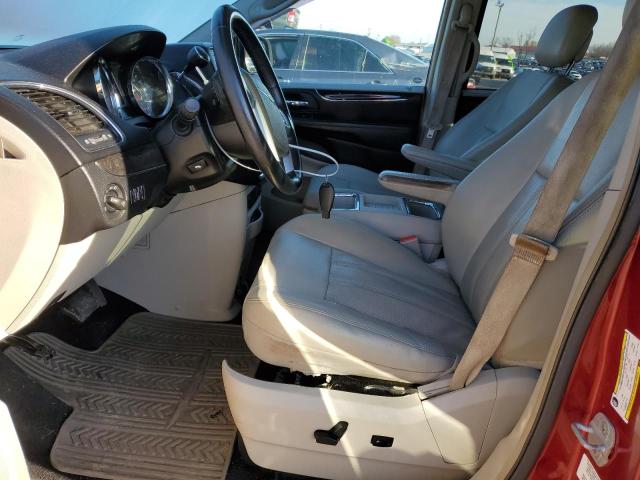 2C4RC1CG8DR537739 - 2013 CHRYSLER TOWN & COU TOURING L RED photo 7