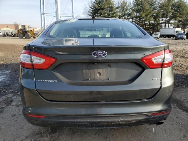 3FA6P0H77FR165713 - 2015 FORD FUSION SE SILVER photo 6