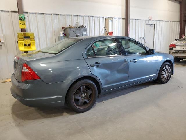 3FAHP0HA5BR315784 - 2011 FORD FUSION SE TEAL photo 3