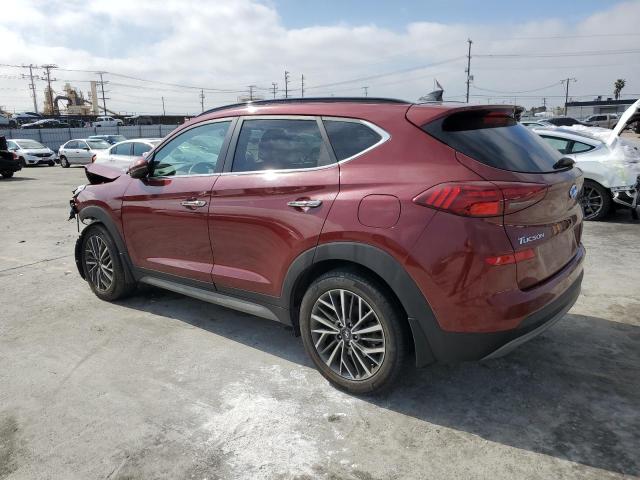 KM8J33AL3KU866532 - 2019 HYUNDAI TUCSON LIMITED MAROON photo 2