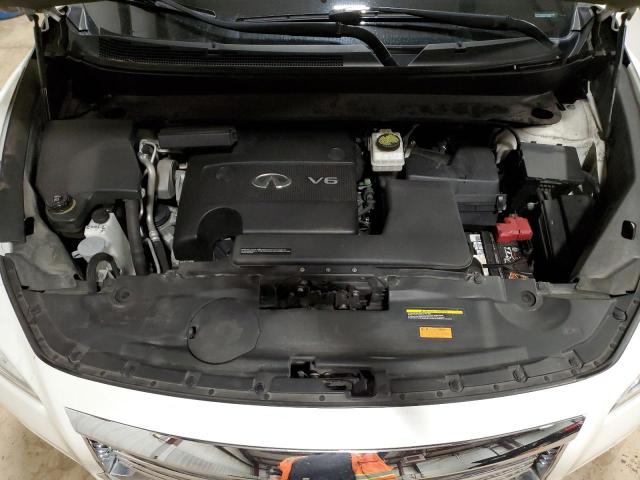 5N1AL0MM8EC545521 - 2014 INFINITI QX60 WHITE photo 12