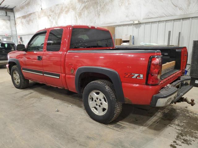 1GCEK19T76Z253128 - 2006 CHEVROLET SILVERADO K1500 RED photo 2