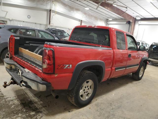 1GCEK19T76Z253128 - 2006 CHEVROLET SILVERADO K1500 RED photo 3