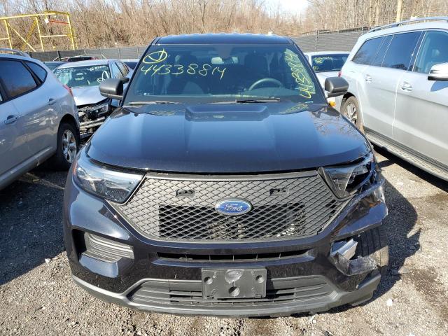 1FM5K8AB0MGA65549 - 2021 FORD EXPLORER POLICE INTERCEPTOR Սև լուսանկար 5