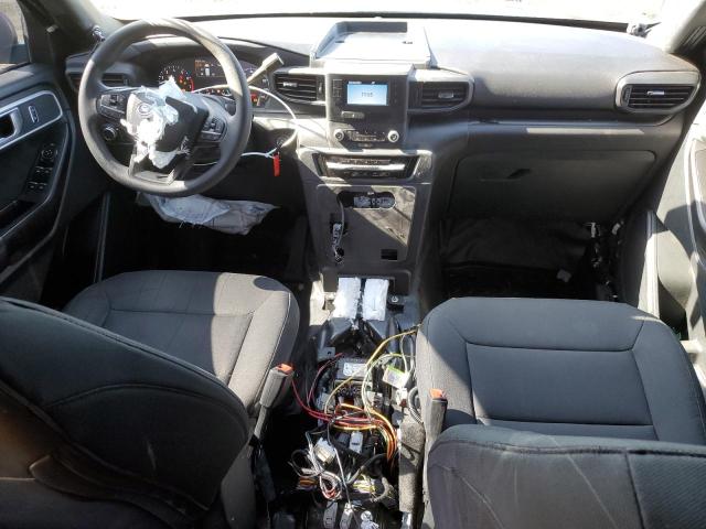1FM5K8AB0MGA65549 - 2021 FORD EXPLORER POLICE INTERCEPTOR Սև լուսանկար 8