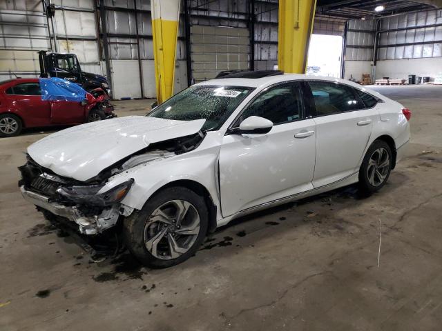 1HGCV1F5XJA149553 - 2018 HONDA ACCORD EXL WHITE photo 1