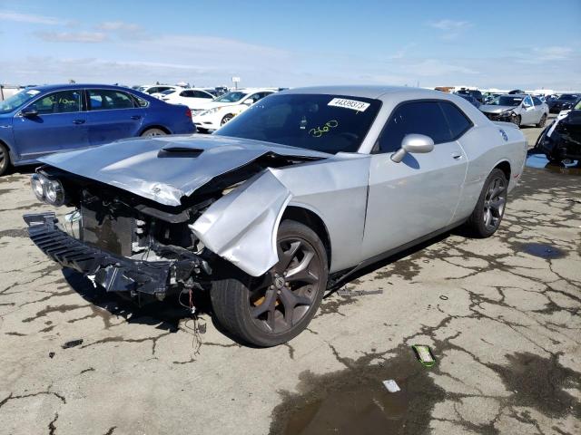 2C3CDZAG3KH665639 - 2019 DODGE CHALLENGER SXT SILVER photo 1