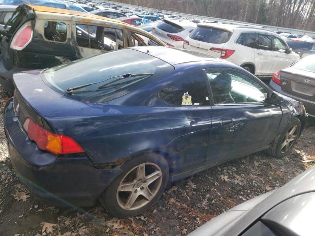 JH4DC54813C005148 - 2003 ACURA RSX BLUE photo 3