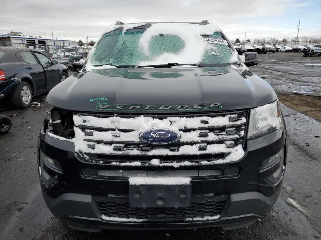 1FM5K8GT1HGA62312 - 2017 FORD EXPLORER SPORT BLACK photo 5