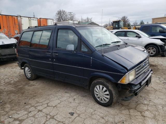 1FMCA11U8RZA35763 - 1994 FORD AEROSTAR BLUE photo 4