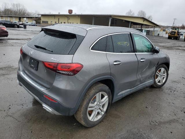 W1N4N4HB5MJ311643 - 2021 MERCEDES-BENZ GLA 250 4MATIC GRAY photo 3