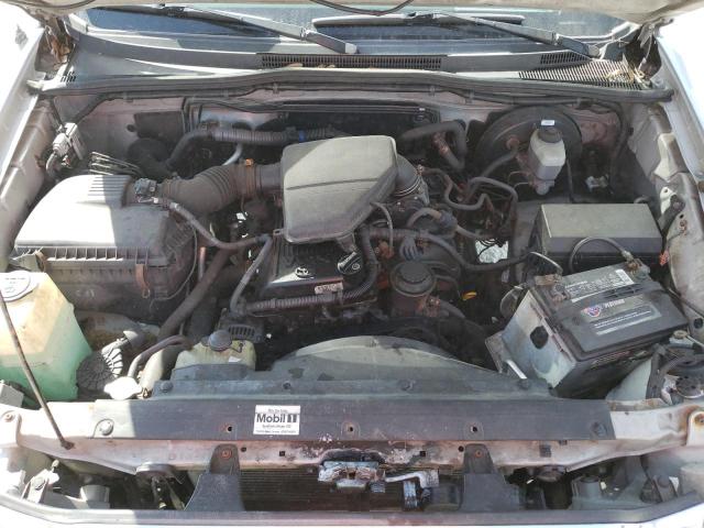 5TETX22N48Z538712 - 2008 TOYOTA TACOMA ACCESS CAB 银色 照片 11